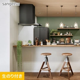 素材感のあるライトグレーの塗り調。天壁共通でお使いいただくとシックモダンな空間を演出できます