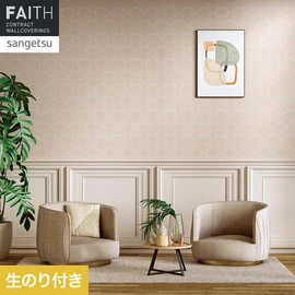 リゾート感のあるアールデコ調のクラシックパターン