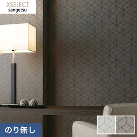 和洋を問わない使いやすい幾何柄の商品です。ふりまきの技法で制作しており、立体感があり存在感ある壁紙です