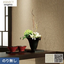 天然素材の珪藻土や鉱石を使用し伊勢型紙を元にデザインした壁紙です