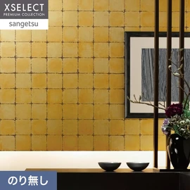 アルミ箔にプリント表現を施した壁紙です