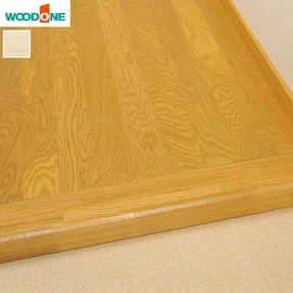 ウッドワン ピノアース用の上がり框（直貼り床材用）です