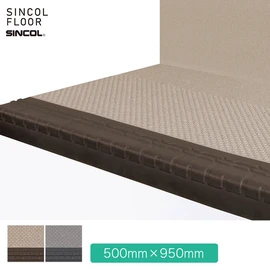 BKシートと併用できる、防滑性の階段用床シートです。階段歩行時の安全性を高めます
