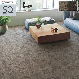 シンコールの高級タイルカーペット「SQ PRO」シリーズ