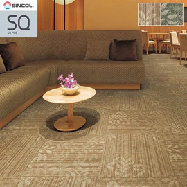 シンコールの高級タイルカーペット「SQ PRO」シリーズ