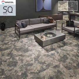 シンコールの高級タイルカーペット「SQ PRO」シリーズ