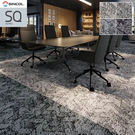 シンコールの高級タイルカーペット「SQ PRO」シリーズ