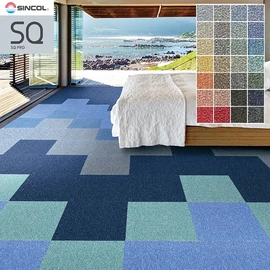 シンコールの高級タイルカーペット「SQ PRO」シリーズ