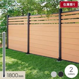 25mm厚の板材に対応可能なアルミ製のフェンス支柱セットです
