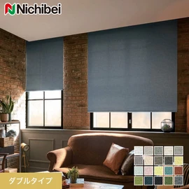 ロールスクリーン ニチベイ ソフィー ラフィー遮光 標準タイプ