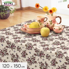 明和グラビア テーブルクロス ビニール製 長方形 ハートフル