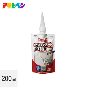 ワンタッチカベ用コンクリートひび割れ補修材 0ml グレー Resta ワンタッチカベ用コンクリートひび割れ補修材 0ml グレー Resta
