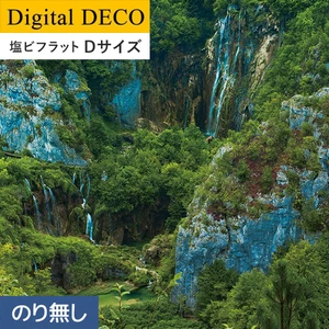 のり無し壁紙 リリカラ デジタル デコ 森 Peace Of Forest プリトヴィッツェ湖群国立公園 塩ビフラット Dサイズ Resta