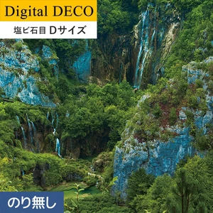 のり無し壁紙 リリカラ デジタル デコ 森 Peace Of Forest プリトヴィッツェ湖群国立公園 塩ビフラット Dサイズ Resta