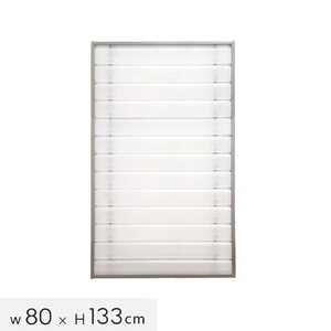 窓の格子に取り付けられる目隠しスクリーンパネル 幅95cm 高さ133cm Resta
