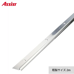 床見切り パスタライン ステンレス製 20-414ST 穴有(対応厚み:~5.5mm) 既製サイズ 2m