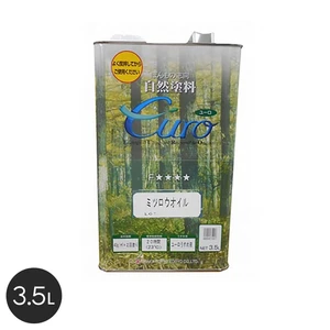 【大阪塗料】ユーロミツロウオイル 3.5L 透明