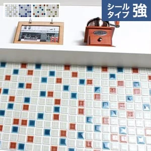 モザイクタイルシール ランドマークMIX (シールタイプ 強)