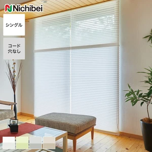 プリーツスクリーン 遮熱 抗菌 ニチベイ もなみグランツ シングル リーチェ遮熱