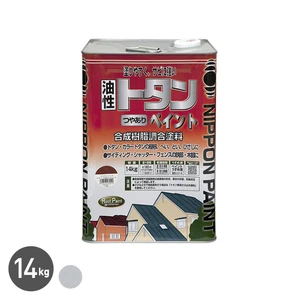 油性塗料 トタンペイント つやあり シルバー 14kg
