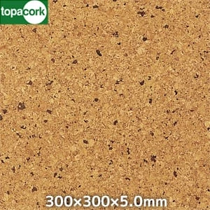 東亜コルク コルクタイル 天然オイル仕上 スター 300×300×5mm
