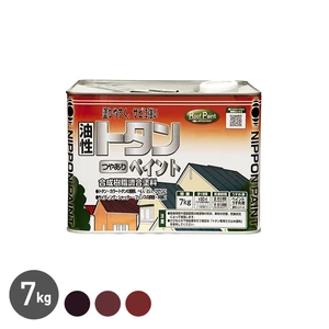 油性塗料 トタンペイント つやあり スタンダードカラー 7kg