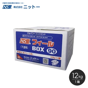 パテ 下塗パテ ニットー NS フィール（60/90） 12kg/箱(3kg×4)