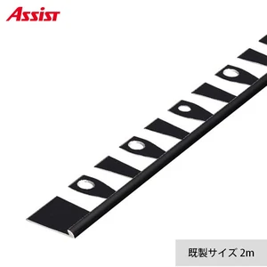 床見切り パスタライン アルミ 20-412RBL 穴有(対応厚み:~2.3mm) 既製サイズ 2m