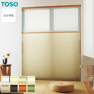 プリーツスクリーン TOSO しおり コルト シングルスタイル