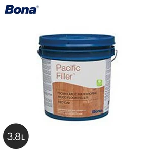 Bona 目隙やクラック、ホール、欠けなどの充填用の水性コンパウンド パシフィックフィラー レッドオーク 3.8L