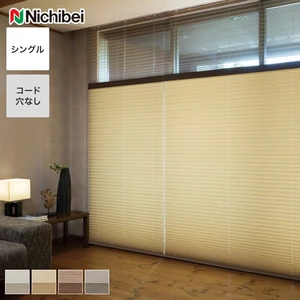 プリーツスクリーン 制電 ニチベイ もなみグランツ シングル アシベ