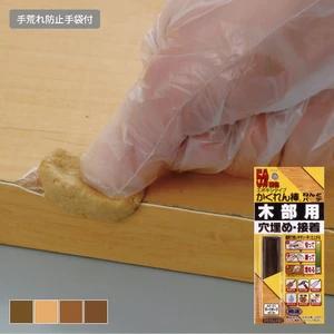 かくれん棒 ねんどパテ 木部用 穴埋め・接着 建築の友