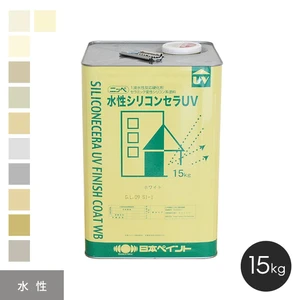 【日本ペイント】 水性シリコンセラUV 15kg 2