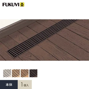 換気口 フクビ エアスリットN 本体 1個入 ASN