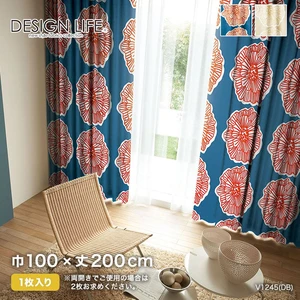 カーテン 既製サイズ スミノエ DESIGNLIFE DAIRIN(ダイリン) 巾100×丈200cm