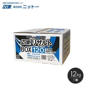 パテ 上塗パテ ニットー NS リザルト120 12kg/箱(3kg×4)