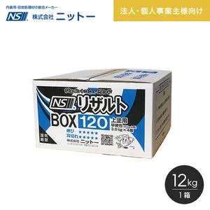 パテ 上塗パテ ニットー NS リザルト120 12kg/箱(3kg×4)