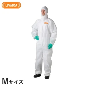 東レ 高通気タイプ化学防護服 リブモア(LIVMOA3000) Mサイズ