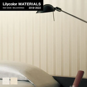 【のりなし壁紙】Lilycolor MATERIALS 織物-パターン- LMT-15129・LMT-15130