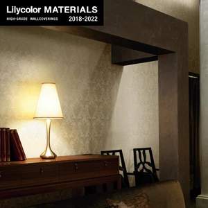 【のりなし壁紙】Lilycolor MATERIALS 織物-パターン- LMT-15137