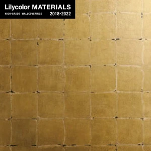 【のりなし壁紙】Lilycolor MATERIALS Metallic-金銀手貼箔- LMT-15218　洋金古美箔押