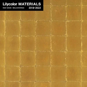 【のりなし壁紙】Lilycolor MATERIALS Metallic-金銀手貼箔- LMT-15225　洋金赤口箔押