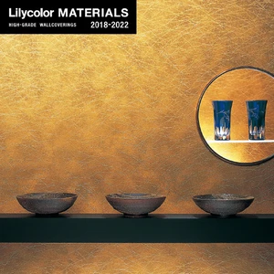 【のりなし壁紙】Lilycolor MATERIALS Metallic-フォイル- LMT-15238