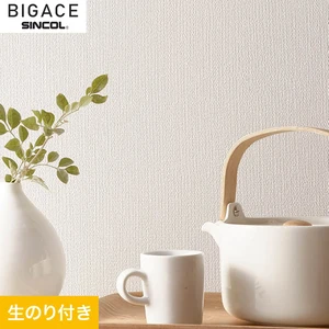 【のり付き壁紙】シンコール BIGACE 織物調 BA6078