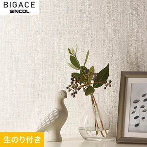 【のり付き壁紙】シンコール BIGACE 織物調 BA6088
