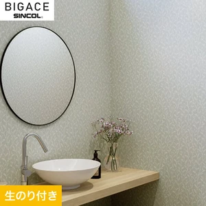 【のり付き壁紙】シンコール BIGACE シンプル BA6137