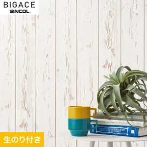 【のり付き壁紙】シンコール BIGACE ミディアム BA6250
