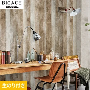 【のり付き壁紙】シンコール BIGACE ミディアム BA6287