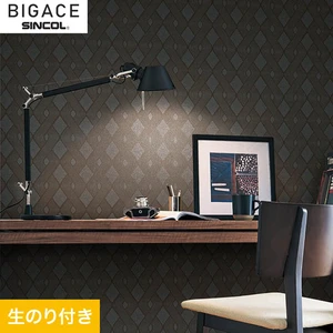 【のり付き壁紙】シンコール BIGACE ミディアム BA6316