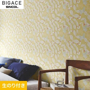 【のり付き壁紙】シンコール BIGACE ミディアム BA6330